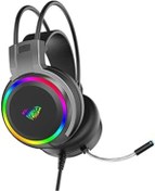 Resim robotrend Aula S608 Rainbow 3.5mm + USB-A Gaming Oyuncu Kulaklığı 