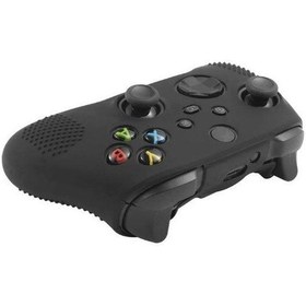 Resim Xbox Series S/x Silikon Siyah Kol Koruyucu Kılıf 9. Nesil Kol Uyumlu 