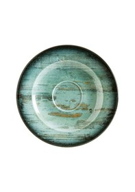 Resim Madera Mint Rita 6 Adet 16 Cm Çay Fincan Tabağı Yeşil 