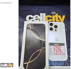 Resim Apple iPhone 16 Pro İkinci El TR | 256 GB | Beyaz 