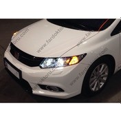 Resim Fardoktoru Honda Cıvıc Fb7 Kasa Turuncu Drl Ampulü Flösher T20 