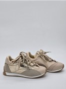 Resim Luvesta Shoes Luvesta Gold Beige Retro Runner 