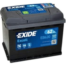 Resim 12V 62 Ah Exide Akü / 557375266 