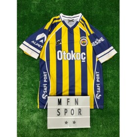 Resim Fe.ner.bah'çe / Skrin.i.a.r Sarı Lacivert Renk Iç Saha 2025/2026 Yeni Sezon Kısa Kol Forma 