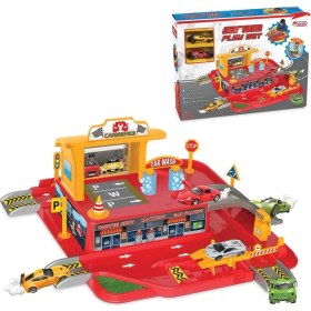 Resim MCM Group Tek Katlı Araç Otopark Oyun Garaj Seti 