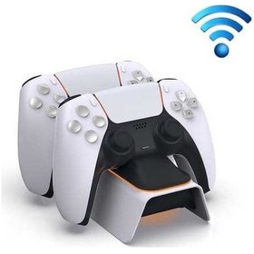Resim Bosphorusboutique Tp5-0521b Şarj Şarj Ps5 Kolu Kişisel Kablosuz Hızlı Şarj Cihazı Çift Usb Portlu 