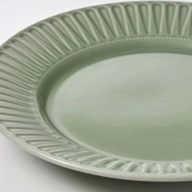 Resim IKEA Strimmig Tabak Seti, 27 cm 4lü Su Yeşili 