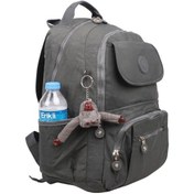 Resim Kenyon Cox 8866 Gri Unisex Klinkır Aksesuarlı Kumaş Sırt Çantası 8866 - Gri 