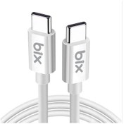 Resim Bix BX-UC02C TYPE-C TO TYPE-C 5A CHARGE SYNC KABLO 