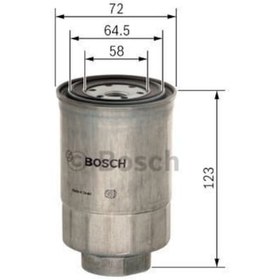 Resim Toyota Corolla Uyumlu E12 Mazot Filtresi 1.4 Dizel D4D 2002-2007 Bosch 