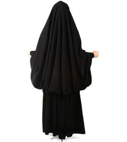 Resim Büşra Bütün Çarşaf - Iğneli Ipek - No4 Siyah 