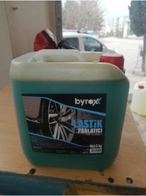 Resim Byrox Oto Lastik Parlatıcı Mavi 5 Lt 