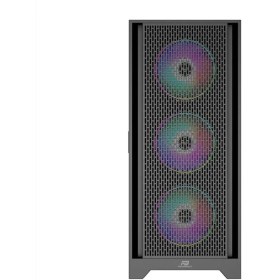 Resim Powerboost PB-PS5846B 600W Atx USB 3.0 Rainbow Fanlı Mesh Gaming Siyah Kasa 