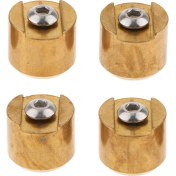 Resim 4pcs Alım Swirl Flep Rod Bush Onarım Kiti Howl 