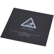 Resim 1 Adet 250 250mm Yapışkanlı Isıtmalı Yatak Bandı Çıkartma Yapı Yüzeyi Kapağı Kare Levha Siyah 3d Yazıcı Parçaları 