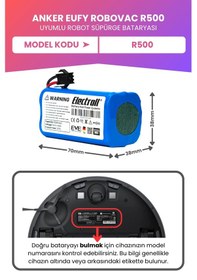 Resim Anker Eufy Robovac R500 Uyumlu Batarya 3500mah Pil 