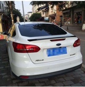 Resim Ford Focus 3 Sedanbagaj Üstü Spoiler Pianoblack Boyalı 2012 / 2018 