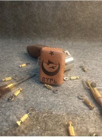 Resim Tabahane Vintage Deri Kaplama Çakmak ( ) 