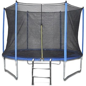 Resim Voit 366 CM Çevresi Korumalı Trambolin + Merdiven 