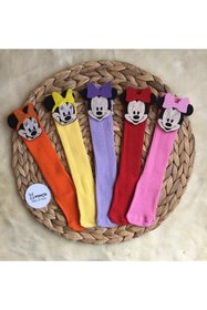 Resim Ponçik Baby Kids Çocuk Dizaltı Figürlü 5'li Çorap Set 