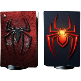Resim Kt Grup Spider Playstation 5 Standart Kasa Dijital Versiyon Full Sticker Kaplama Seti 