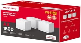 Resim Mercusys Halo H70X 3-pack, AX1800 Mbps Tüm Ev Mesh Wi-Fi 6 Sistemi 