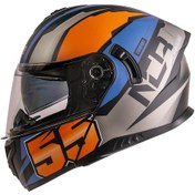 Resim Ncr Vega Turuncu Çene Açılır Kask Turuncu Turuncu 