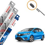 Resim Honda Jazz Muz Silecek Takımı Ön Arka Bosch Aeroeco 2009-2014 