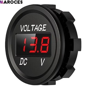 Resim Maroces-Araba, Kamyon Ve Motosiklet İçin Dijital Voltmetre 5V-48V 
