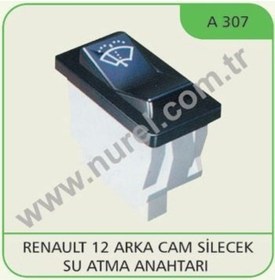 Resim Nurel A307 Cam Silecek Su Atma Anahtarı Arka R12 