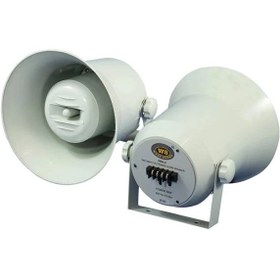 Resim WESTSOUND FRH-4TR 10 CM 40 WATT 100V IP65 PLASTİK HORN HOPARLÖR TRAFOLU 