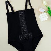 Resim 1 Paket Kadın Şekillendirici Bodysuit - Zarif ve Rahat Bel Eğitmeni Nefes Alabilen Kumaşla, Ayarlanabilir Askılar ve Düğme Kapama ile Siyah Günlük Giyim ve Resmi Durumlar için 