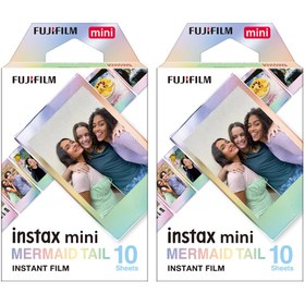 Resim Instax mini Mermaid Tail 10x2 Film Seti 