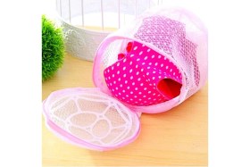Resim Mikasso Tam Korumalı Sütyen Yıkama Filesi Mikrofiber Malzemeden Yapılmış 2 Cn Hassas Çamaşır Yıkama Aparatı 