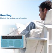 Resim Xindoker Rolton E500 Çok Fonksiyonlu Bluetooth Hoparlör: Fm Radyo, El Feneri, Mikrofon, Tf Kart Ve Kayıt Özellikli 