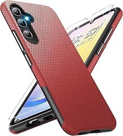 Resim Vaki Samsung Galaxy A56 5G için cep telefonu kılıfı, koruyucu folyolu, darbeye dayanıklı, tampon, çizilmeye karşı dayanıklı, kaymaz koruyucu kılıf, Galaxy A56 5G için ağır silikon kılıf, Samsung A56 