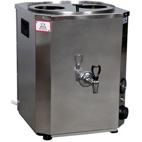 Resim Anka Yeni Nesil Çay Makinesi 2 Demlikli 25 Litre Inox 