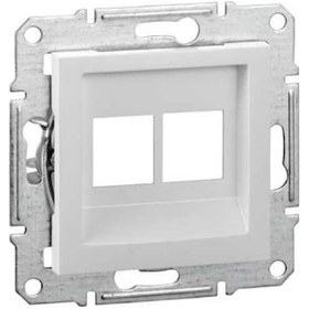 Resim Schneider Electric Asfora Beyaz İkili Data Prizi Boş Rj45 Çerçevesiz - EPH4470521 