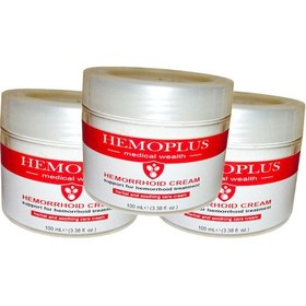 Resim Hemoplus Krem 150 Ml 3 Tane Birden Hemeroid Kremi 