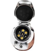 Resim Wondernest 2 Adet Vs171ew 7p 12v Alüminyum Alaşımlı Römork Prizi Ab Tak Çiftli Diğer 