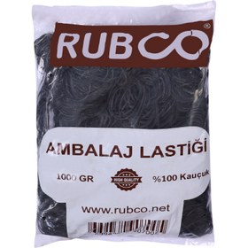 Resim Rubco Ambalaj Lastiği Siyah 1 KG 70mm 