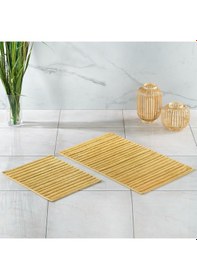 Resim Schafer Jolly 2Li Banyo Paspası -Hardal 