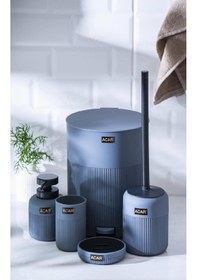 Resim Acar Akr-07338 Astorıa Akrilik Banyo Seti Gri 