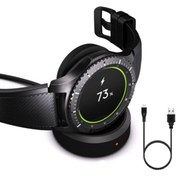 Resim Coverzone Galaxy Watch Şarj Istasyonu Gear S2/s3/s4 Akıllı Saat Usb Şarj Aleti 