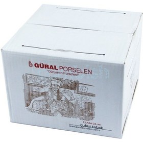 Resim Güral Porselen 12 Parça Çukur Tabak 22cm 