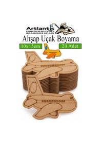 Resim Ahşap Boyama Araçlar 20 Adet 10x15cm Taşıtlar Boyama Figürü Etkinlik Çoçuk Gelişim Motor Beceri Kreş Anasınıfı Yeşil 