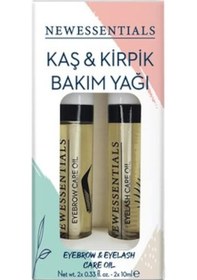 Resim New Essentials Kaş & Kirpik Bakım Yağı 2 x 10 ML 