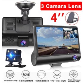 Resim Araç Araba İçi Kamera Seti Ön Kamera Araç İçi Arka Görüş 4' Hd 