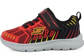 Resim Skechers COMF FLEX 2.0 ERKEK ÇOCUK AYAKKABI 407218N-BKRD 
