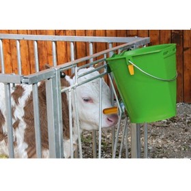 Resim Hijyenik Adaptörlü Buzağı Emzirme Kovası 